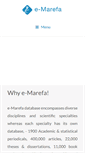 Mobile Screenshot of e-marefa.net