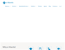 Tablet Screenshot of e-marefa.net